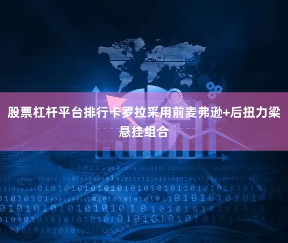 股票杠杆平台排行卡罗拉采用前麦弗逊+后扭力梁悬挂组合
